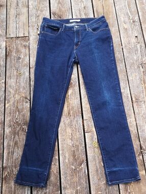 Levi's mid-rise jeans